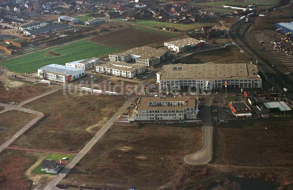 Luftbild Waltersdorf bei Schönefeld - Geplantes Wohnbebauungsgebiet am Gewerbegebiet Waltersdorf bei Schönefeld