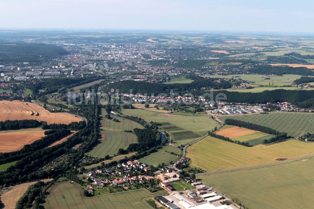 Luftbild Gera - Gera im Bundesland Thüringen