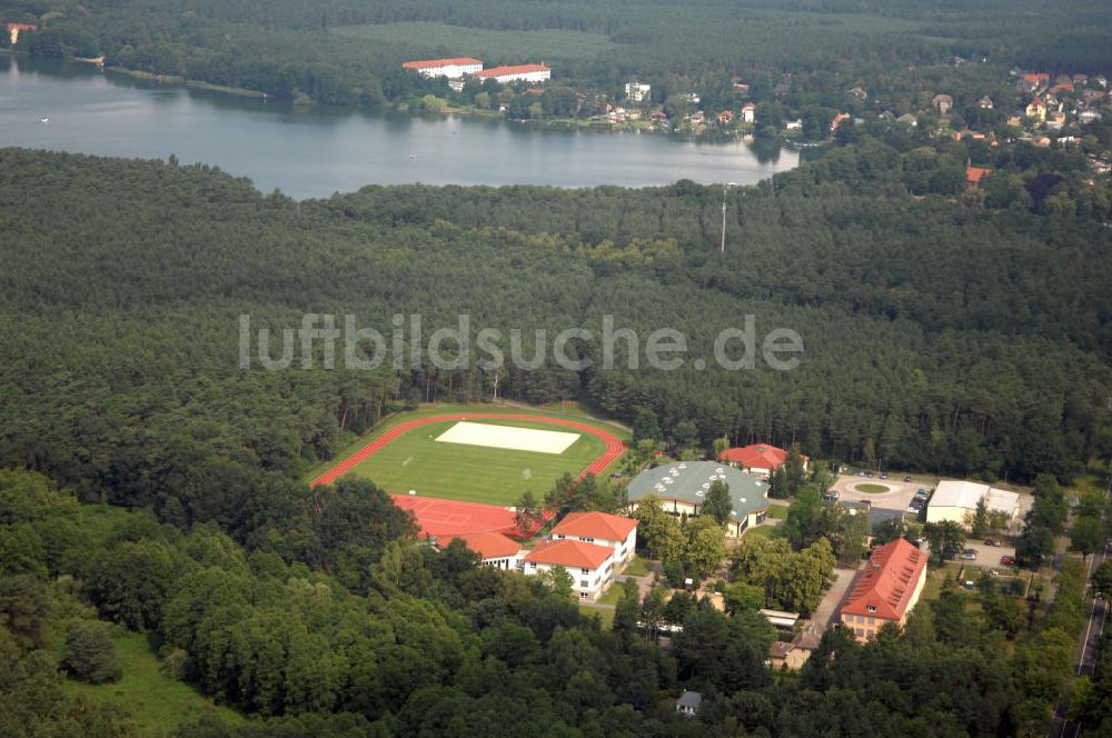 Luftaufnahme Grünheide - Gerhardt-Hauptmann-Schule