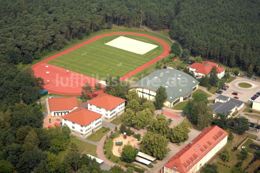 Luftaufnahme Grünheide - Gerhardt-Hauptmann-Schule