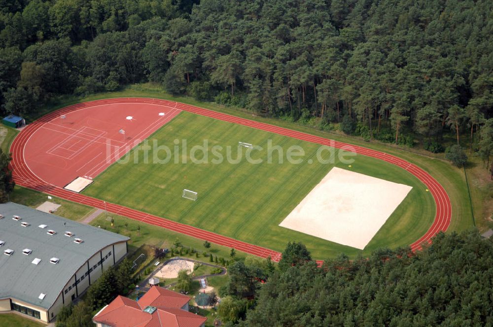 Luftbild Grünheide - Gerhardt-Hauptmann-Schule