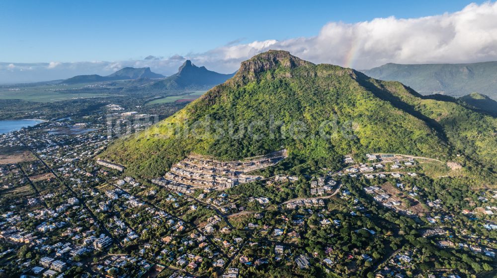 Luftaufnahme La Preneuse - Gesamtübersicht des Stadtgebietes in La Preneuse in Riviere Noire District, Mauritius
