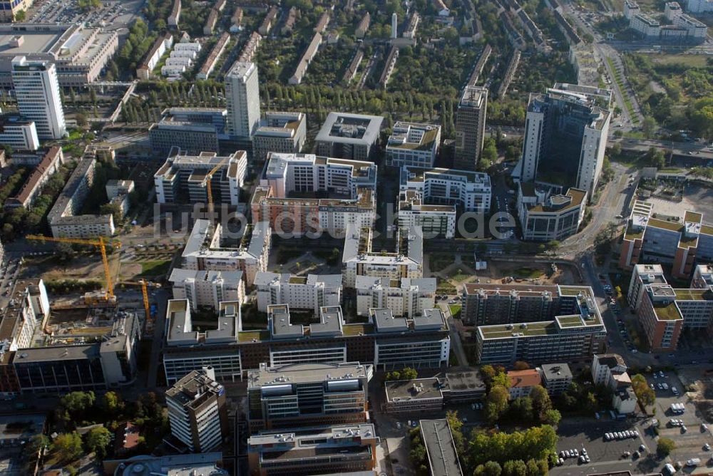 Luftbild Frankfurt am Main - Geschäftsgebäude