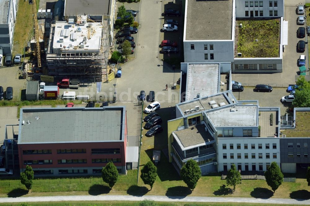 Bochum von oben - Geschäftshaus der Markus Gerold Unternehmensgruppe in Bochum im Bundesland Nordrhein-Westfalen