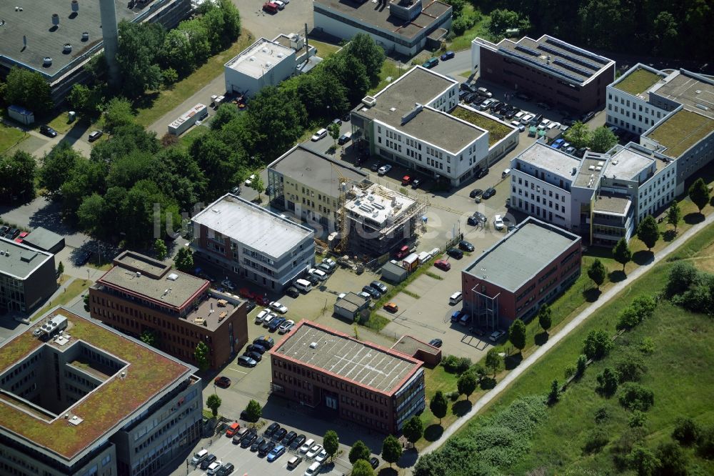 Bochum von oben - Geschäftshaus der Markus Gerold Unternehmensgruppe in Bochum im Bundesland Nordrhein-Westfalen