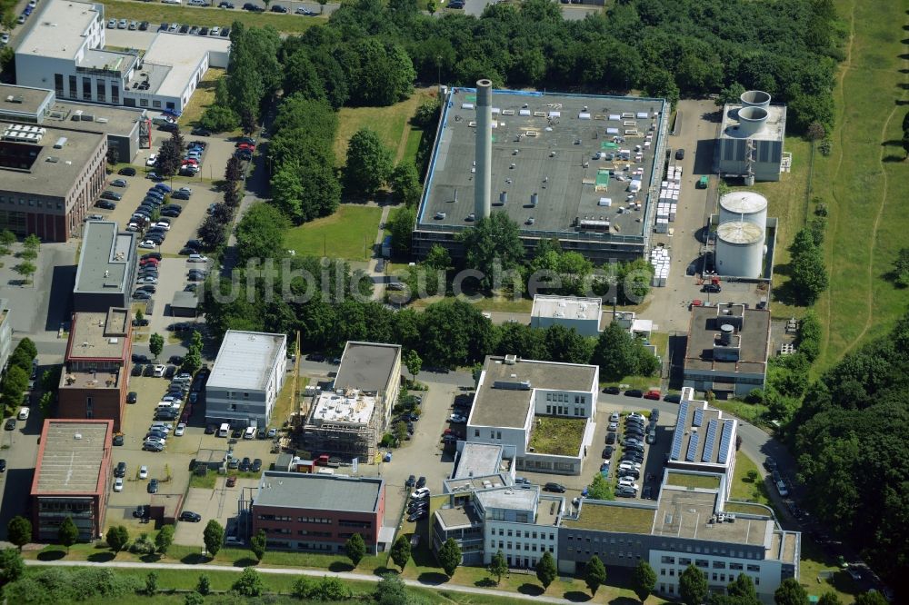 Luftbild Bochum - Geschäftshaus der Markus Gerold Unternehmensgruppe in Bochum im Bundesland Nordrhein-Westfalen