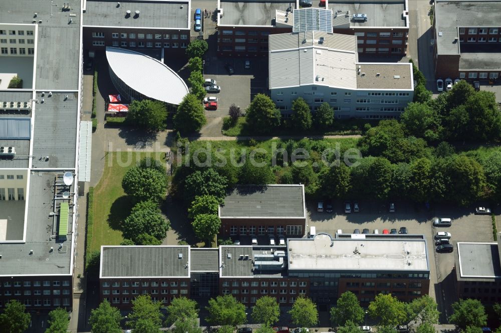 Dortmund von oben - Geschäftshaus der Markus Gerold Unternehmensgruppe in Dortmund im Bundesland Nordrhein-Westfalen