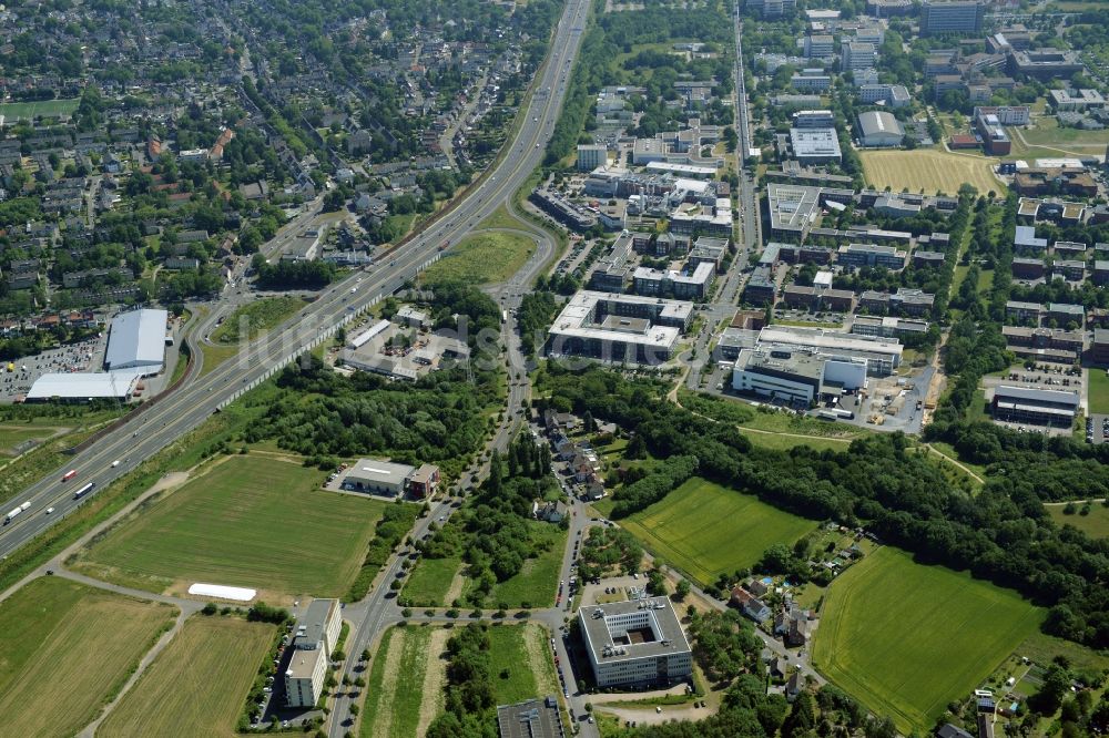 Dortmund aus der Vogelperspektive: Geschäftshaus der Markus Gerold Unternehmensgruppe in Dortmund im Bundesland Nordrhein-Westfalen