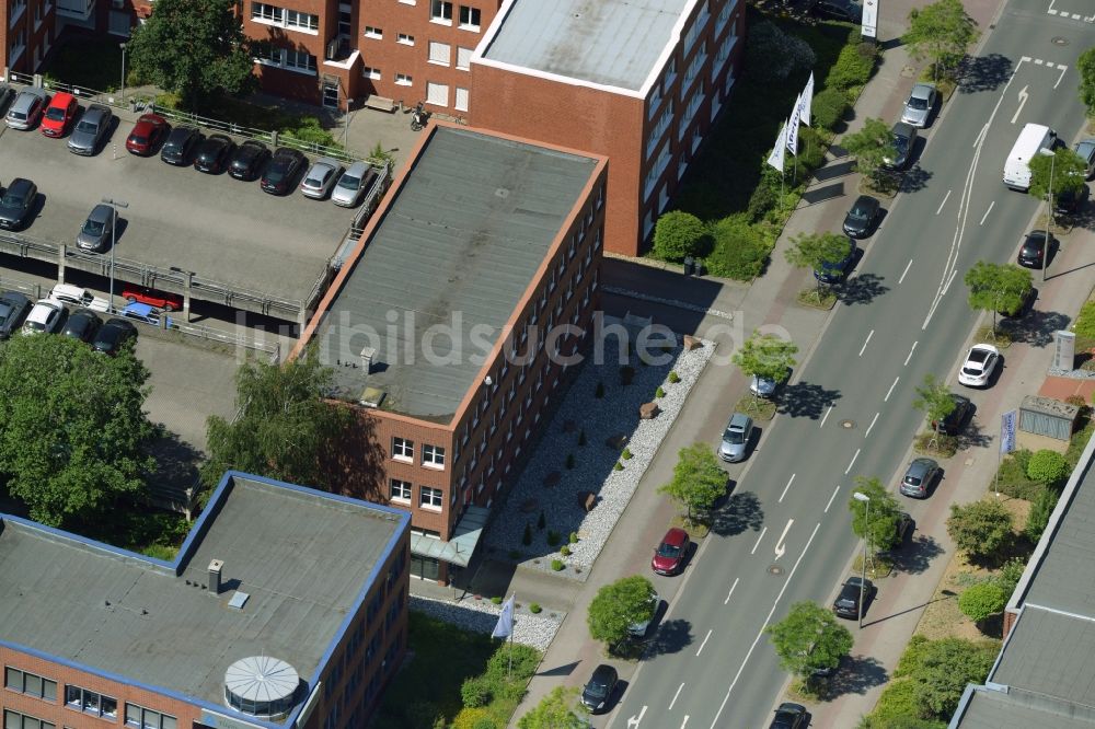 Dortmund aus der Vogelperspektive: Geschäftshaus der Markus Gerold Unternehmensgruppe in Dortmund im Bundesland Nordrhein-Westfalen