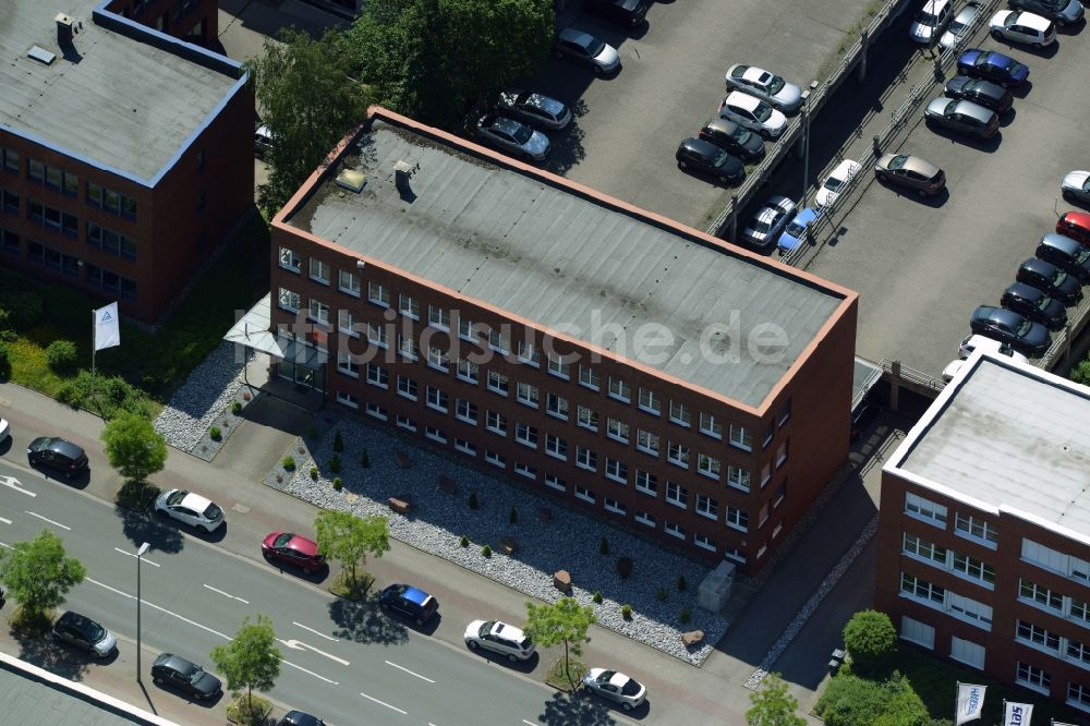 Dortmund aus der Vogelperspektive: Geschäftshaus der Markus Gerold Unternehmensgruppe in Dortmund im Bundesland Nordrhein-Westfalen