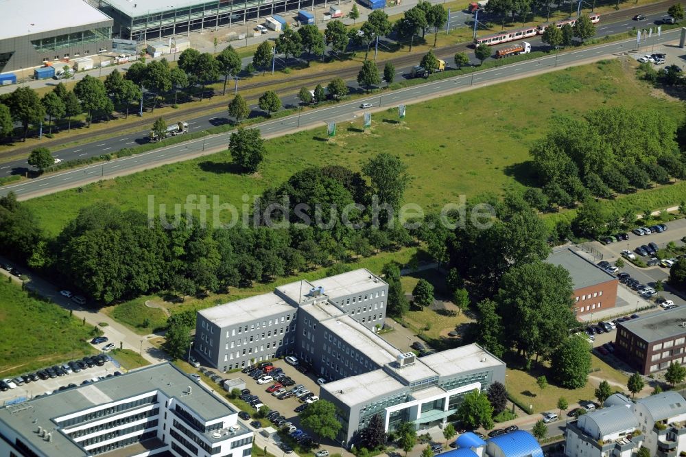 Luftbild Dortmund - Geschäftshaus der Markus Gerold Unternehmensgruppe in Dortmund im Bundesland Nordrhein-Westfalen