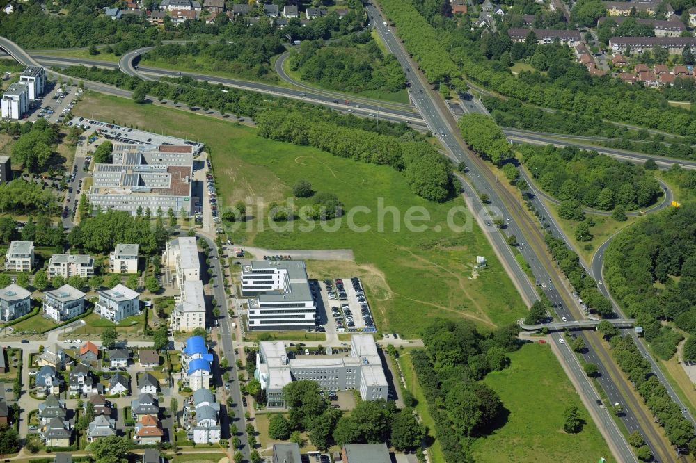 Dortmund aus der Vogelperspektive: Geschäftshaus der Markus Gerold Unternehmensgruppe in Dortmund im Bundesland Nordrhein-Westfalen