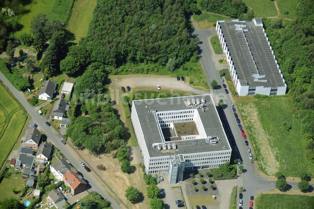 Luftaufnahme Dortmund - Geschäftshaus der Markus Gerold Unternehmensgruppe in Dortmund im Bundesland Nordrhein-Westfalen