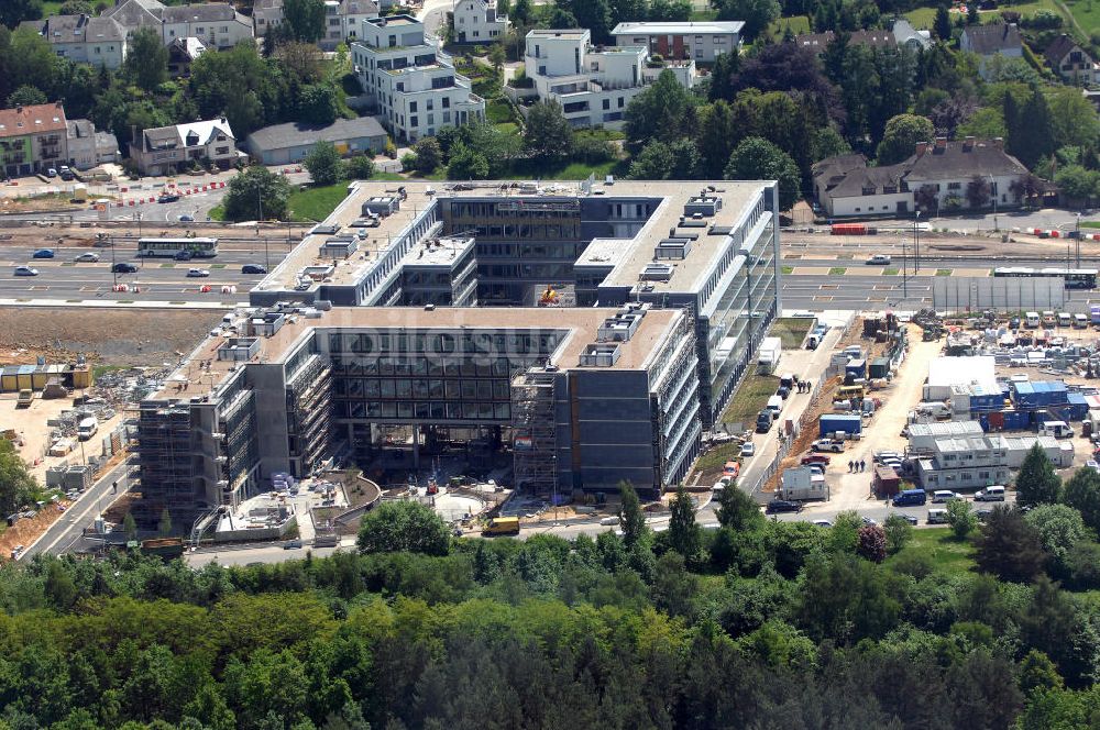 Luftbild Luxemburg - Geschäftshaus an der Rue Albert Borschette