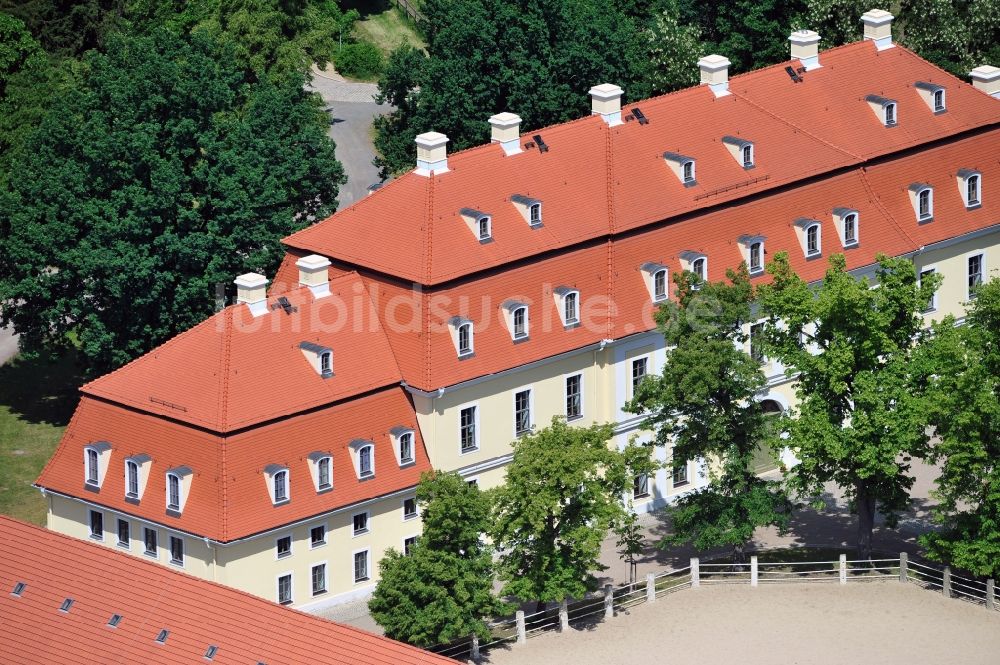 Luftbild Torgau - Gestüt Graditz in Torgau im Bundesland Sachsen