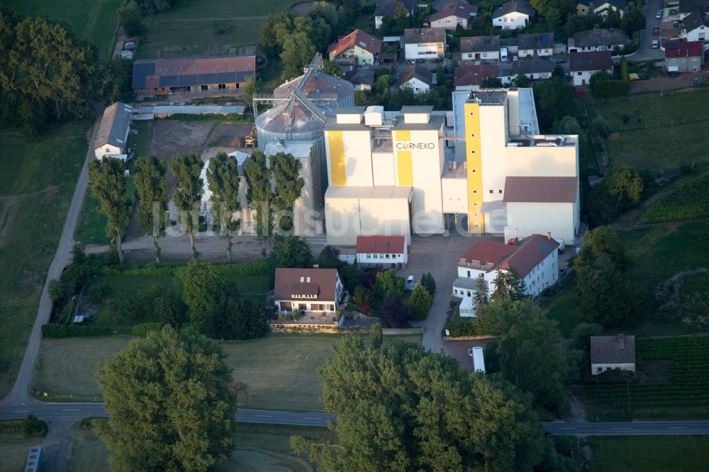 Luftbild Freimersheim (Pfalz) - Getreidemühle Cornexo GmbH in Freimersheim (Pfalz) im Bundesland Rheinland-Pfalz, Deutschland
