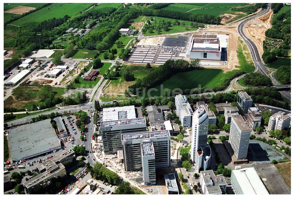 Luftaufnahme Eschborn - Gewerbe- und Entwicklugsgebiet Sossenheim