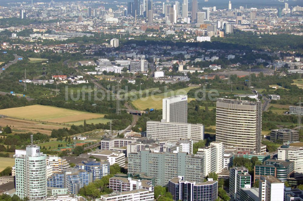 Luftbild Eschborn - Gewerbe und Entwicklungsgebiet Sossenheim der HVB-Projekt am Gewerbegebiet Eschborn