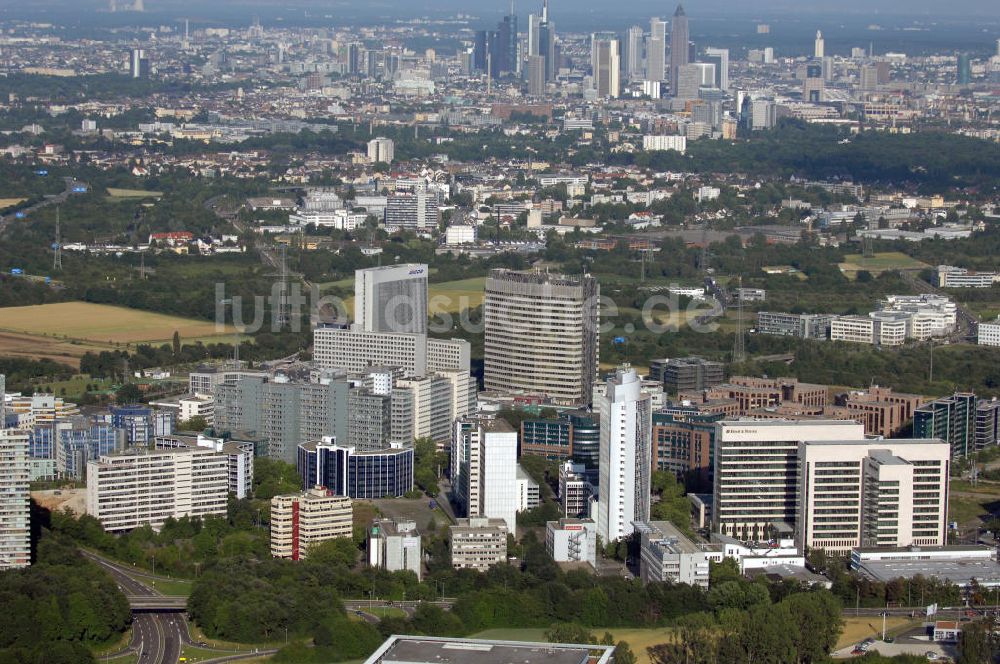 Luftbild Eschborn - Gewerbe und Entwicklungsgebiet Sossenheim der HVB-Projekt am Gewerbegebiet Eschborn