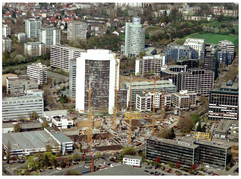 Luftbild FRANKFURT AM MAIN - Gewerbe- und Entwicklungsgebiet Sossenheim der HVB-Projekt am Gewerbegebiet Eschenborn-Süd in Frankfurt/Main (Hessen)