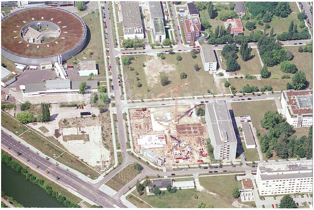 Luftbild Berlin-Adlershof - Gewerbe- und Entwicklungspark WISTAS in Berlin-Adlershof