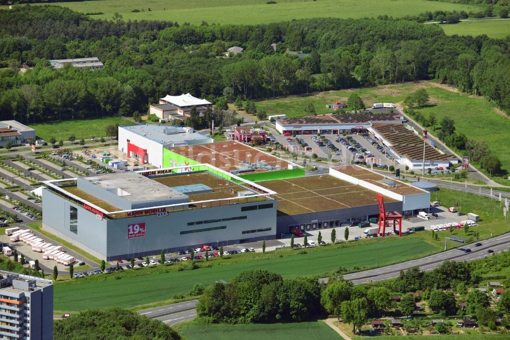 Luftaufnahme Eschborn - Gewerbe - Gebiet an der Elly-Beinhorn-Straße in Eschborn im Bundesland Hessen