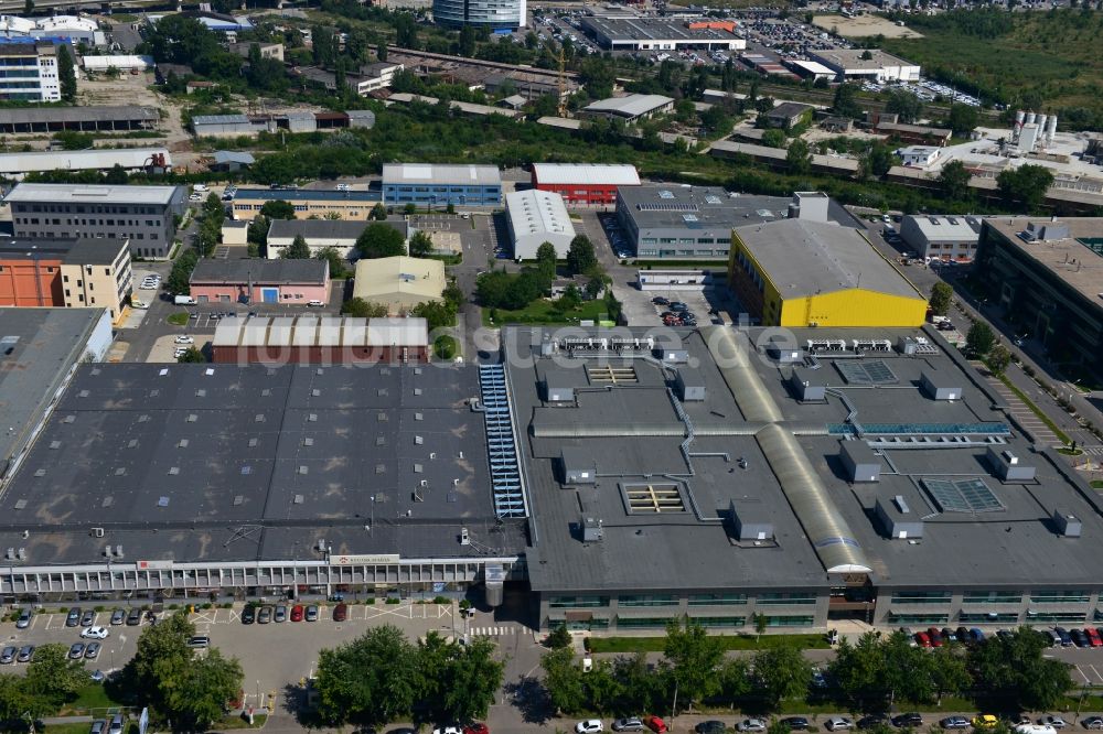 Luftbild Bukarest - Gewerbe- und Industriegebiet Iride Business Park in Bukarest in Rumänien