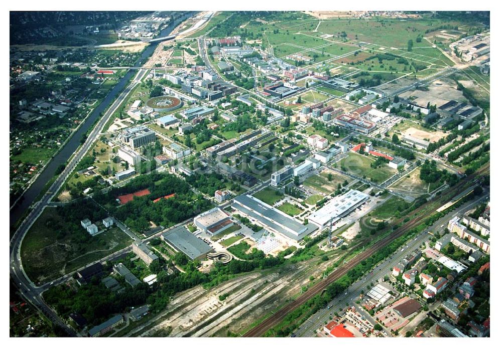 Luftbild Berlin-Adlershof - Gewerbegebiet Adlershof