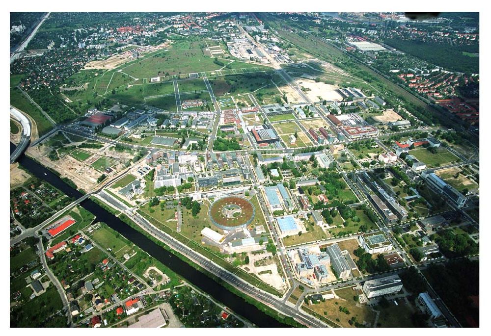 Luftbild Berlin-Adlershof - Gewerbegebiet Adlershof