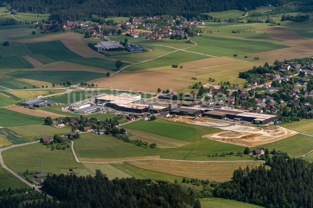 Luftbild Alpirsbach - Gewerbegebiet in Alpirsbach im Bundesland Baden-Württemberg, Deutschland