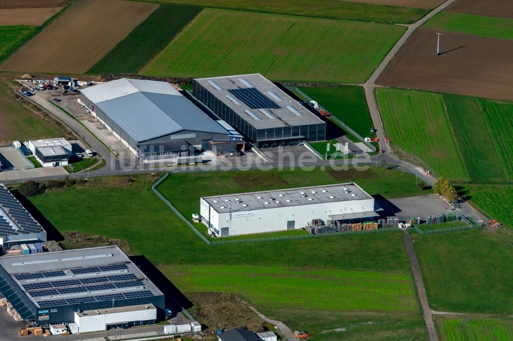 Luftbild Bisingen - Gewerbegebiet in Bisingen im Bundesland Baden-Württemberg, Deutschland