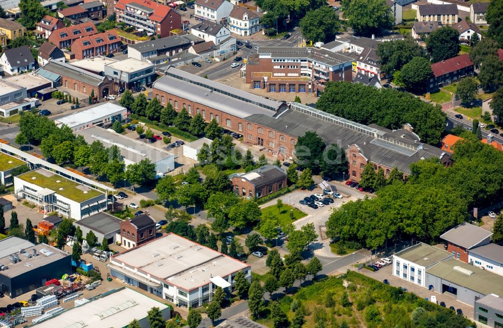 Bottrop von oben - Gewerbegebiet Im Blankenfeld in Bottrop im Bundesland Nordrhein-Westfalen