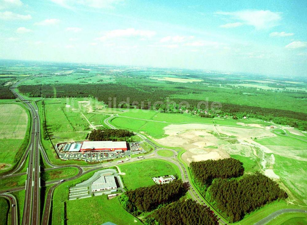 Luftbild Genshagen / BRB - Gewerbegebiet Brandenburg Park der Firma TRIZEC HAHN Deutschland GmbH am südlichen Berliner Ring bei Ludwigsfelde 16