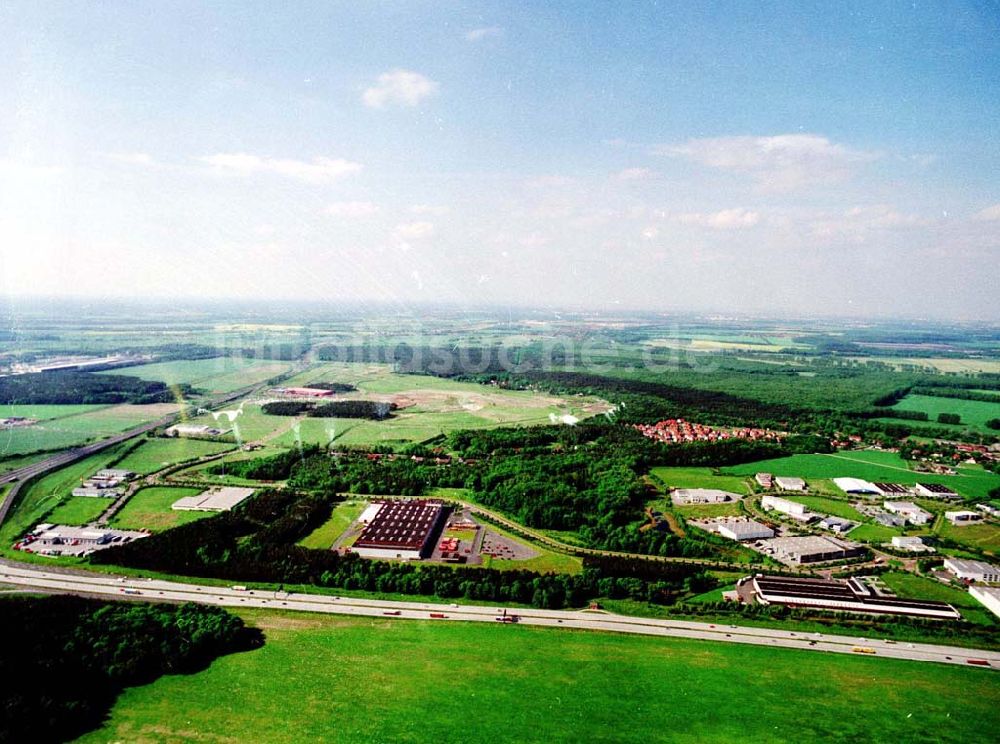 Genshagen / BRB aus der Vogelperspektive: Gewerbegebiet Brandenburg Park der Firma TRIZEC HAHN Deutschland GmbH am südlichen Berliner Ring bei Ludwigsfelde 16