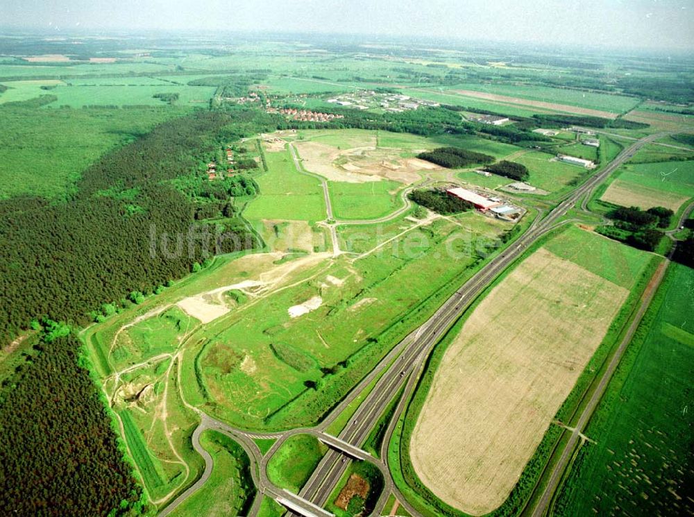 Luftbild Genshagen / BRB - Gewerbegebiet Brandenburg Park der Firma TRIZEC HAHN Deutschland GmbH am südlichen Berliner Ring bei Ludwigsfelde 16