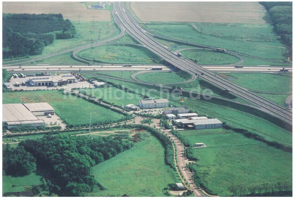 Luftaufnahme Genshagen / BRB - Gewerbegebiet Brandenburg Park der Firma TRIZEC HAHN Deutschland GmbH am südlichen Berliner Ring bei Ludwigsfelde 16