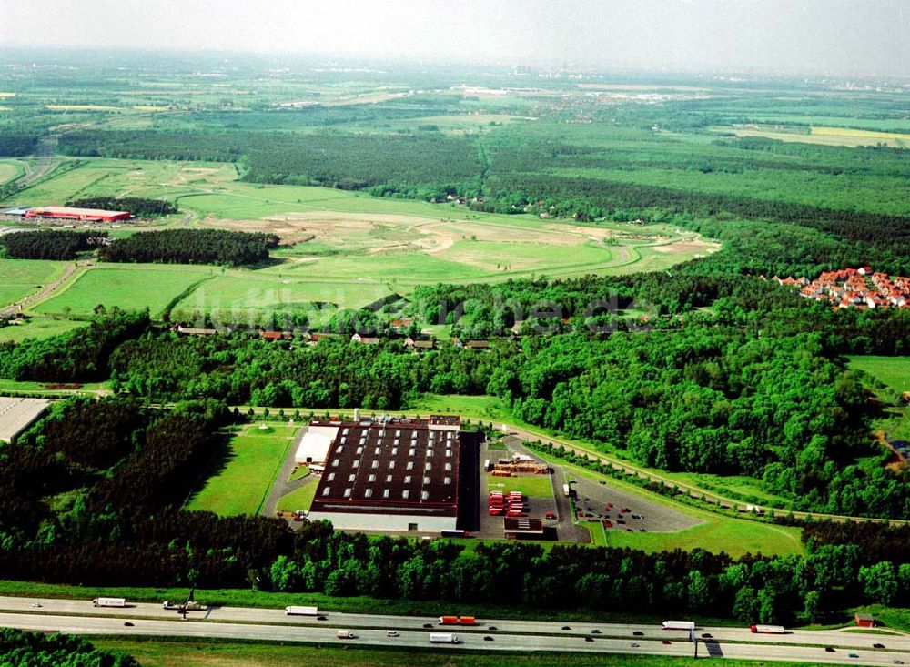 Genshagen / BRB aus der Vogelperspektive: Gewerbegebiet Brandenburg Park der Firma TRIZEC HAHN Deutschland GmbH am südlichen Berliner Ring bei Ludwigsfelde 16