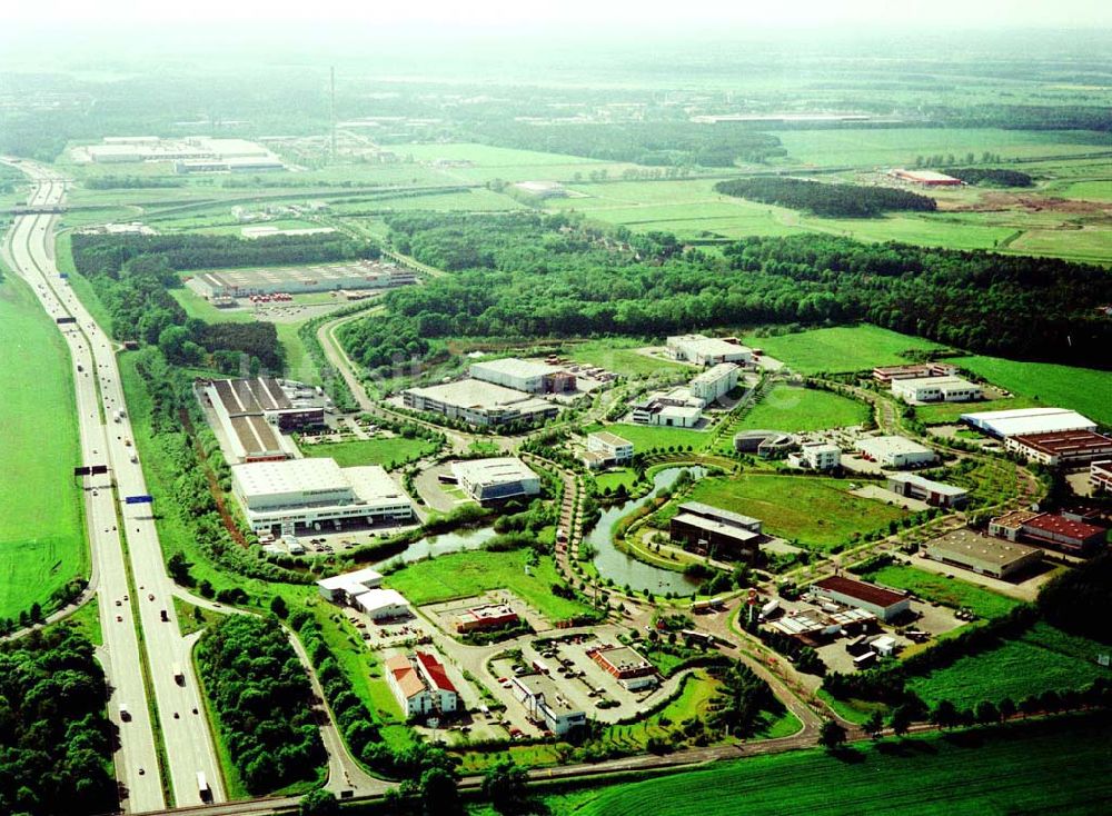 Luftbild Genshagen / BRB - Gewerbegebiet Brandenburg Park der Firma TRIZEC HAHN Deutschland GmbH am südlichen Berliner Ring bei Ludwigsfelde 16