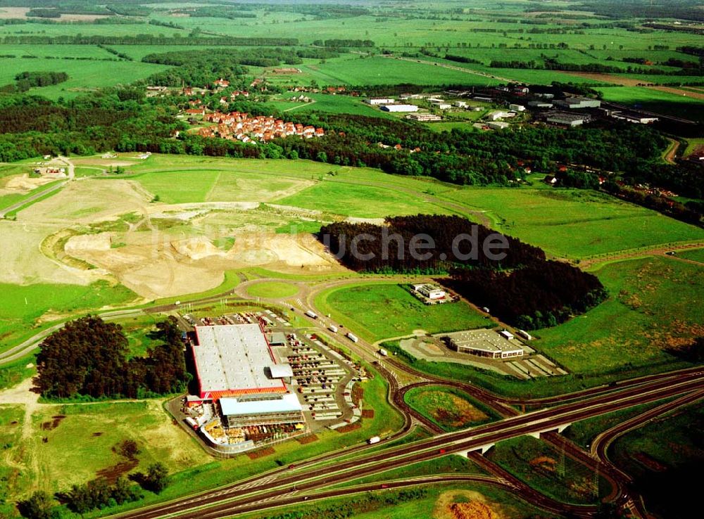 Luftaufnahme Genshagen / BRB - Gewerbegebiet Brandenburg Park der Firma TRIZEC HAHN Deutschland GmbH am südlichen Berliner Ring bei Ludwigsfelde 16