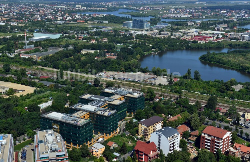 Luftbild Bukarest - Gewerbegebiet in Bukarest in Rumänien