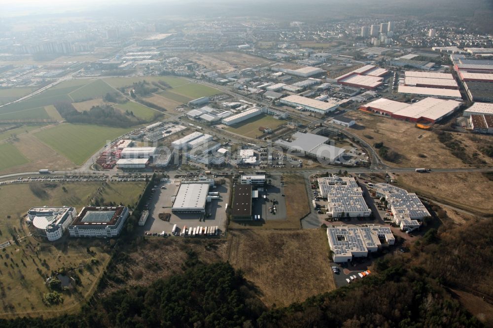 Luftbild Dietzenbach - Gewerbegebiet in Dietzenbach im Bundesland Hessen