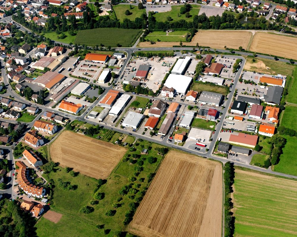 Luftaufnahme Dusenbach - Gewerbegebiet in Dusenbach im Bundesland Hessen, Deutschland