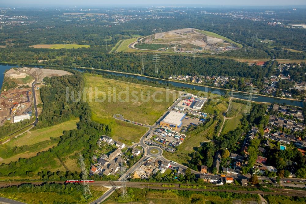 Luftbild Herne - Gewerbegebiet der EconoDOM GmbH, der Euro-fracht GmbH und der Kneisler & Partner Unternehmensberatung GmbH in Herne im Bundesland Nordrhein-Westfalen