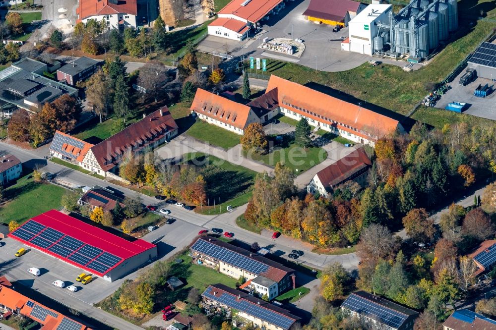 Haid von oben - Gewerbegebiet Enstingen in Haid im Bundesland Baden-Württemberg, Deutschland