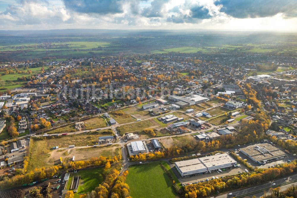 Luftbild Aachen - Gewerbegebiet Im Erdbeerfeld im Ortsteil Brand in Aachen im Bundesland Nordrhein-Westfalen, Deutschland