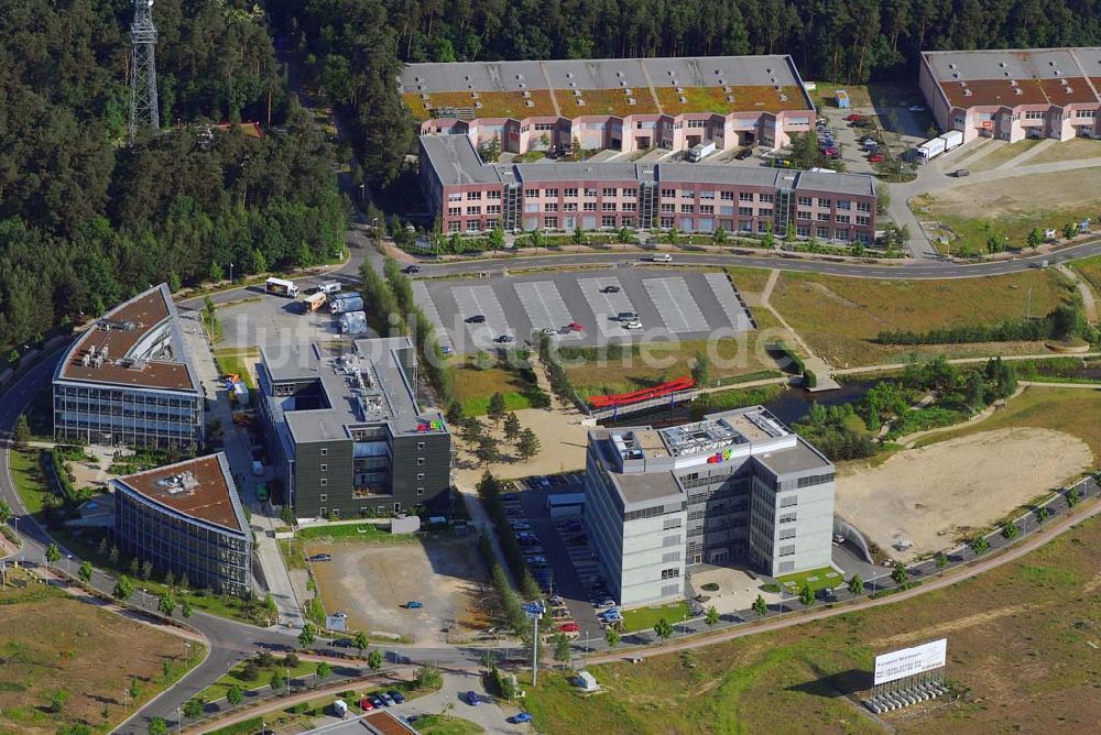 Luftbild Kleinmachnow - Gewerbegebiet Europark Dreilinden bei Kleinmachnow