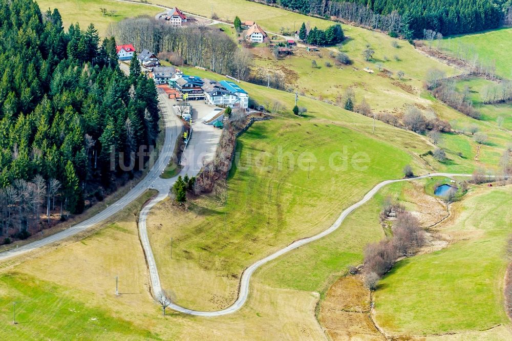 Luftbild Schuttertal - Gewerbegebiet Fischer Bekleidung in Schuttertal im Bundesland Baden-Württemberg, Deutschland