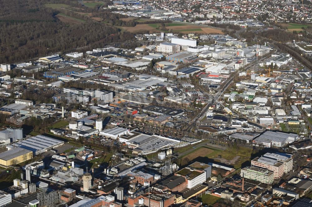 Freiburg im Breisgau von oben - Gewerbegebiet Freiburg Nord in Freiburg im Breisgau im Bundesland Baden-Württemberg, Deutschland