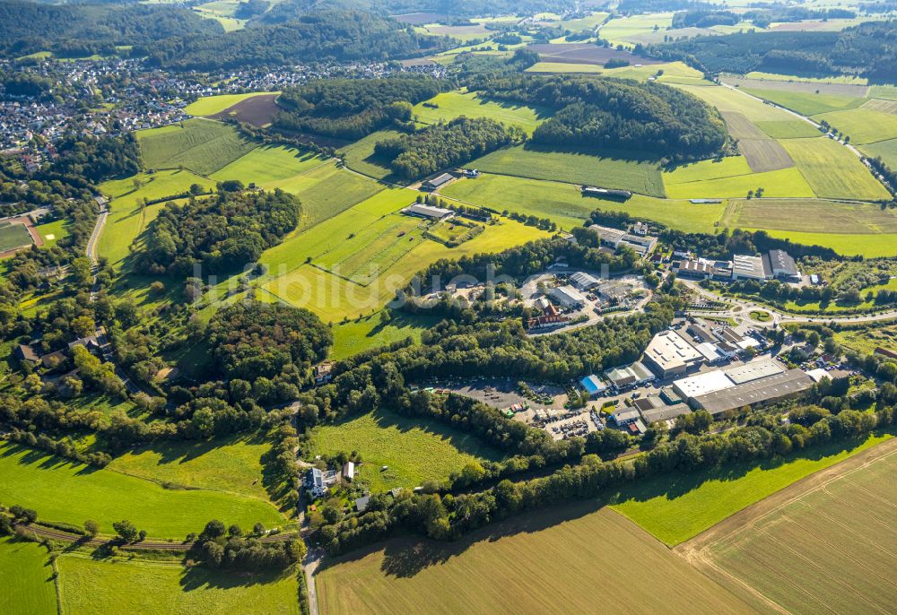 Luftbild Garbecker Hammer - Gewerbegebiet in Garbecker Hammer im Bundesland Nordrhein-Westfalen, Deutschland