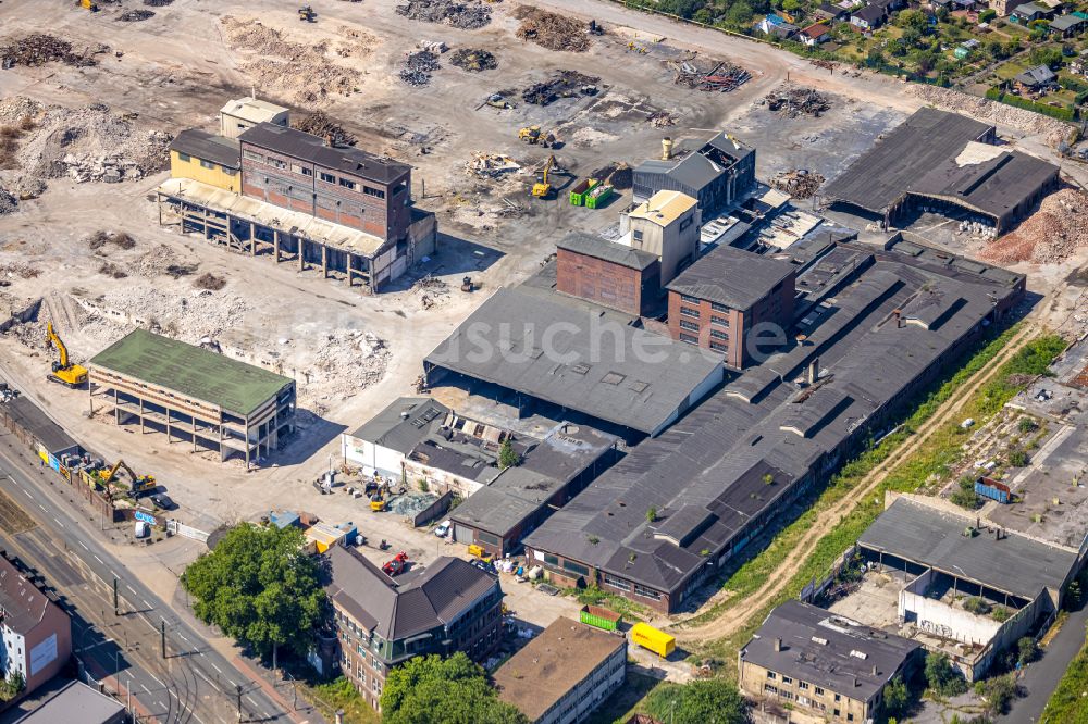 Luftbild Duisburg - Gewerbegebiet auf dem Gelände des ehemaligen Didier-Werke AG Duisburg in Duisburg im Bundesland Nordrhein-Westfalen, Deutschland